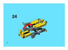 LEGO 8259 instructions page 4 – build guide