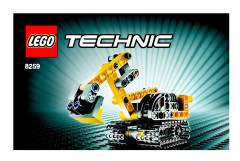 LEGO 8259 instructions page 1 – build guide