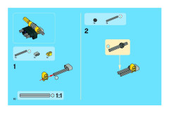 LEGO 8259 instructions page 10 – build guide