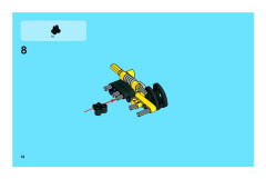 LEGO 8259 instructions page 14 – build guide