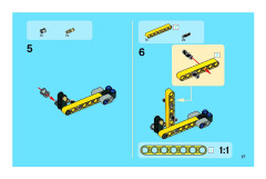 LEGO 8259 instructions page 17 – build guide