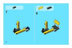 LEGO 8259 instructions page 18 – build guide