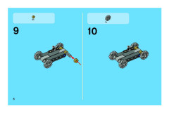 LEGO 8259 instructions page 6 – build guide