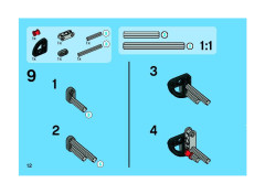 LEGO 8260 instructions page 12 – build guide