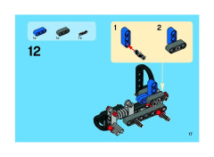 LEGO 8260 instructions page 17 – build guide