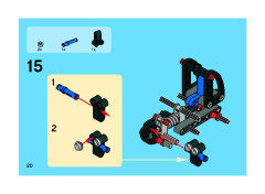 LEGO 8260 instructions page 20 – build guide