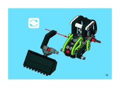 LEGO 8260 instructions page 13 – build guide