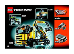 LEGO 8260 instructions page 22 – build guide