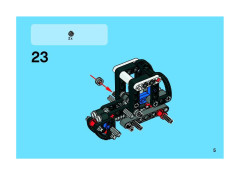 LEGO 8260 instructions page 5 – build guide
