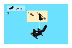 LEGO 8260 instructions page 5 – build guide