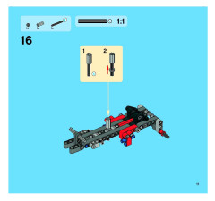 LEGO 8261 instructions page 11 – build guide