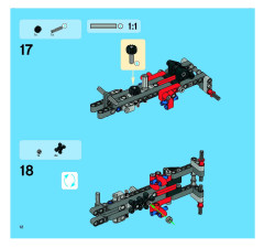 LEGO 8261 instructions page 12 – build guide