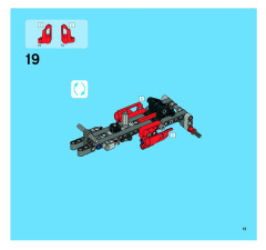 LEGO 8261 instructions page 13 – build guide