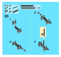 LEGO 8261 instructions page 14 – build guide