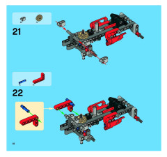 LEGO 8261 instructions page 16 – build guide