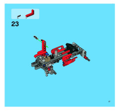 LEGO 8261 instructions page 17 – build guide