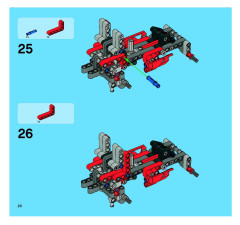 LEGO 8261 instructions page 20 – build guide
