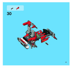 LEGO 8261 instructions page 25 – build guide