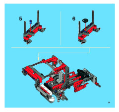 LEGO 8261 instructions page 29 – build guide