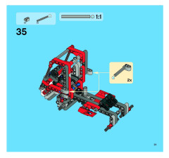 LEGO 8261 instructions page 31 – build guide