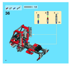 LEGO 8261 instructions page 32 – build guide