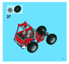 LEGO 8261 instructions page 33 – build guide