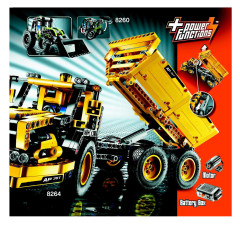 LEGO 8261 instructions page 35 – build guide