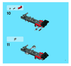 LEGO 8261 instructions page 7 – build guide