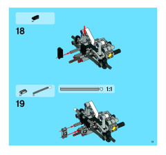 LEGO 8262 instructions page 13 – build guide
