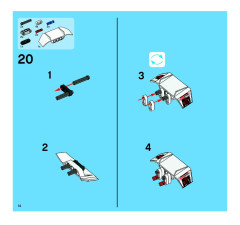 LEGO 8262 instructions page 14 – build guide