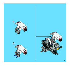 LEGO 8262 instructions page 15 – build guide