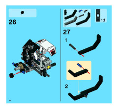 LEGO 8262 instructions page 20 – build guide