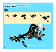 LEGO 8262 instructions page 24 – build guide