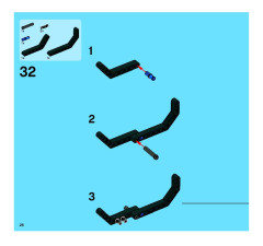 LEGO 8262 instructions page 26 – build guide