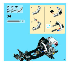 LEGO 8262 instructions page 29 – build guide