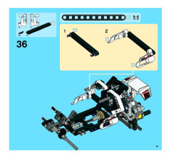 LEGO 8262 instructions page 31 – build guide