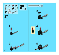 LEGO 8262 instructions page 32 – build guide