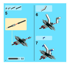 LEGO 8262 instructions page 4 – build guide