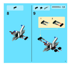LEGO 8262 instructions page 5 – build guide