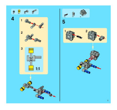 LEGO 8262 instructions page 7 – build guide