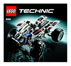 LEGO 8262 instructions page 1 – build guide