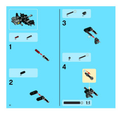 LEGO 8262 instructions page 10 – build guide