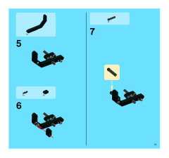 LEGO 8262 instructions page 11 – build guide