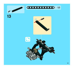 LEGO 8262 instructions page 23 – build guide