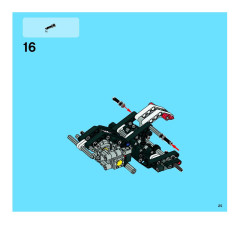 LEGO 8262 instructions page 25 – build guide