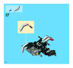 LEGO 8262 instructions page 26 – build guide