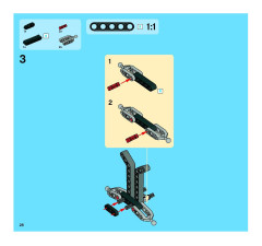 LEGO 8262 instructions page 28 – build guide