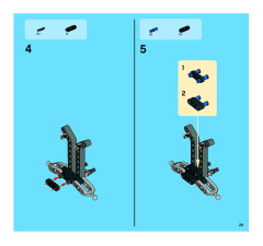 LEGO 8262 instructions page 29 – build guide