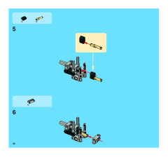 LEGO 8262 instructions page 32 – build guide
