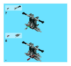 LEGO 8262 instructions page 34 – build guide